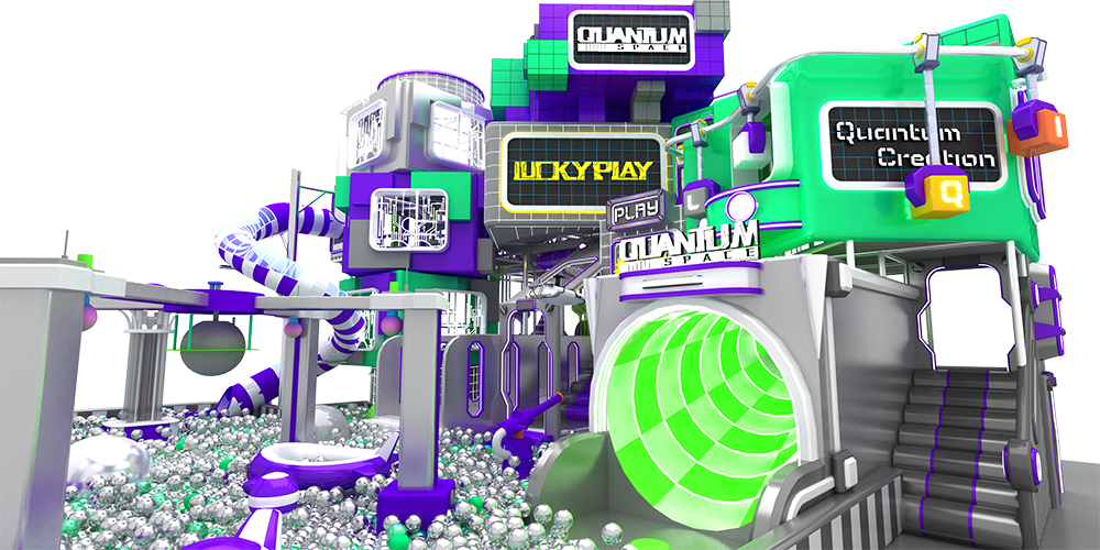 Juegos interactivos comerciales para parque infantil interior con equipo de juego blando para niños - Product Image