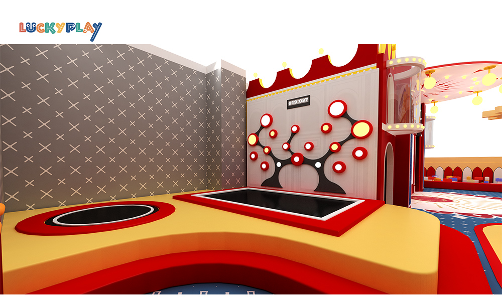 Parque infantil interior de carnaval personalizado para niños pequeños con juegos blandos - Product Image
