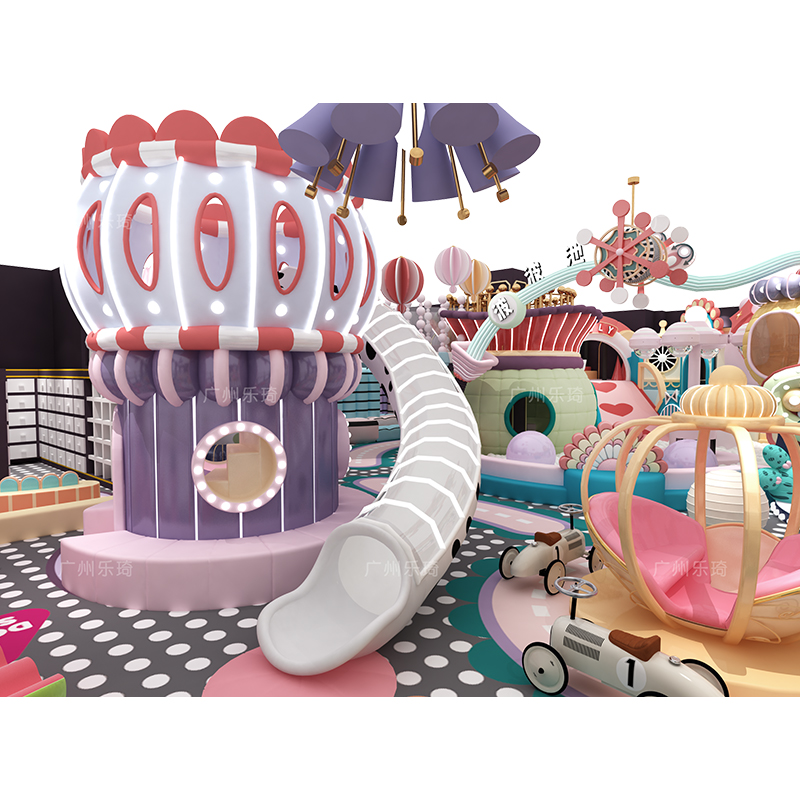 Parque infantil comercial interior personalizado y centro de aventuras para niños en interiores
