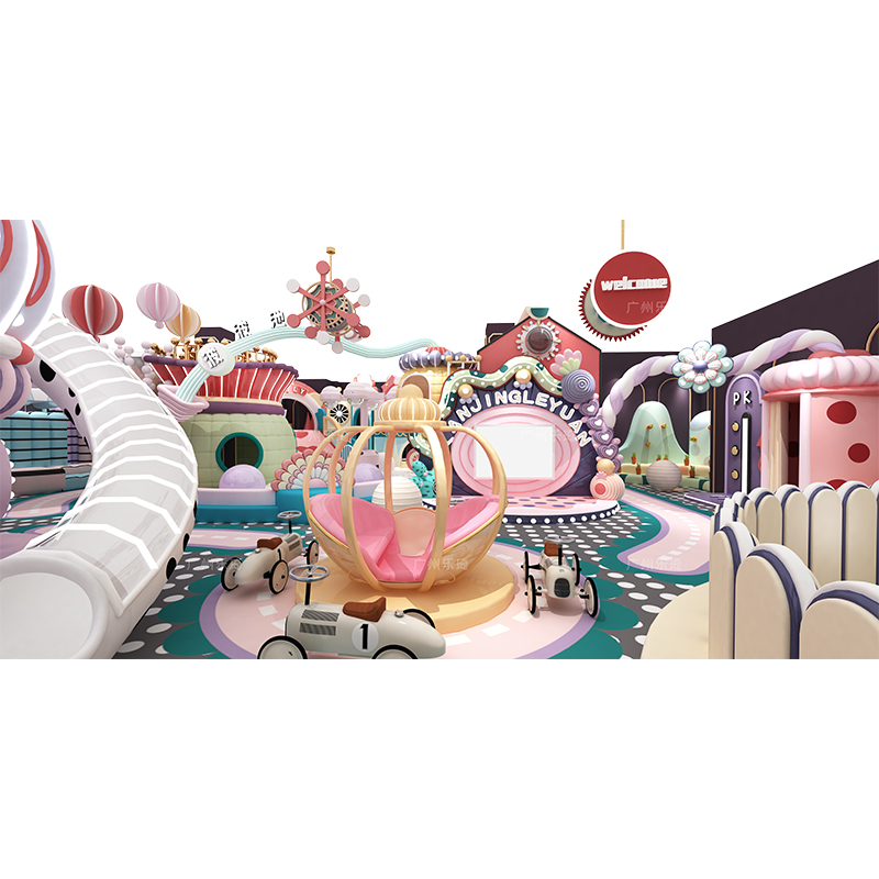 Parque infantil comercial interior personalizado y centro de aventuras para niños en interiores - Product Image