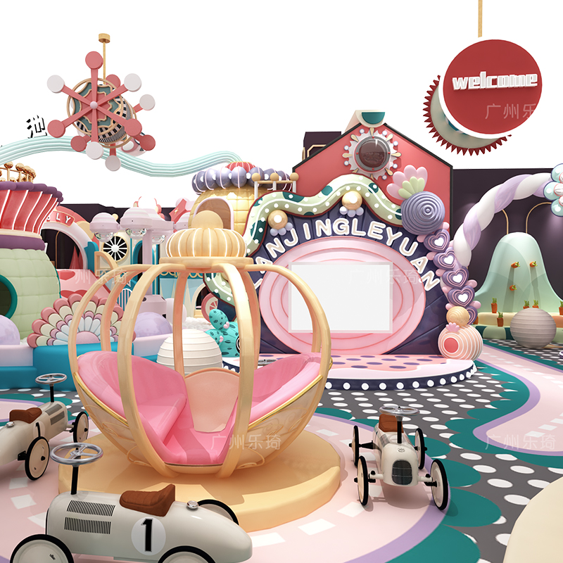 Parque infantil comercial interior personalizado y centro de aventuras para niños en interiores - Product Image