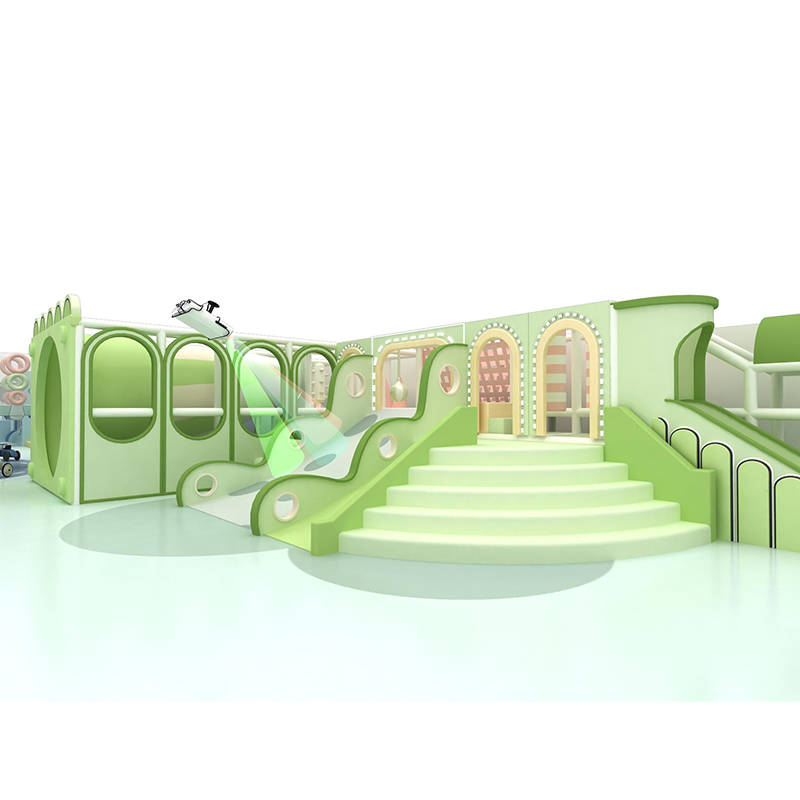 Venta directa de fábrica parque blando macaron para guardería con piscina de bolas y parque infantil interior - Product Image
