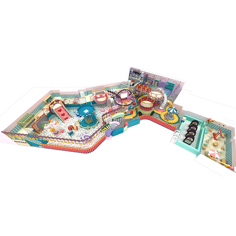 Juegos infantiles blandos Naughty Castle para parque interior en venta - Product Image