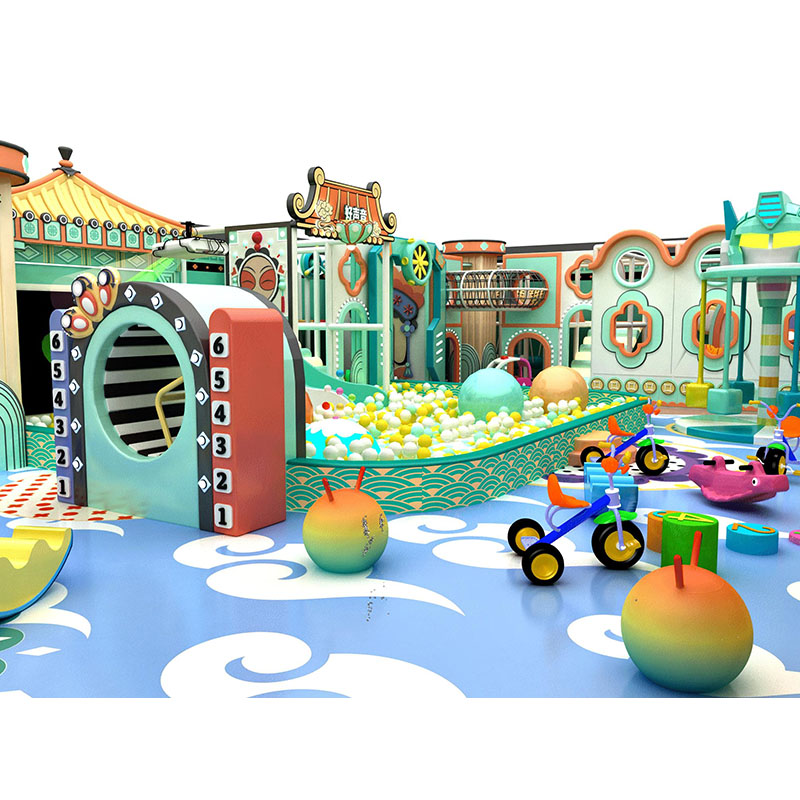 Casa de juegos infantil de interior comercial en oferta para niños a precio de fábrica