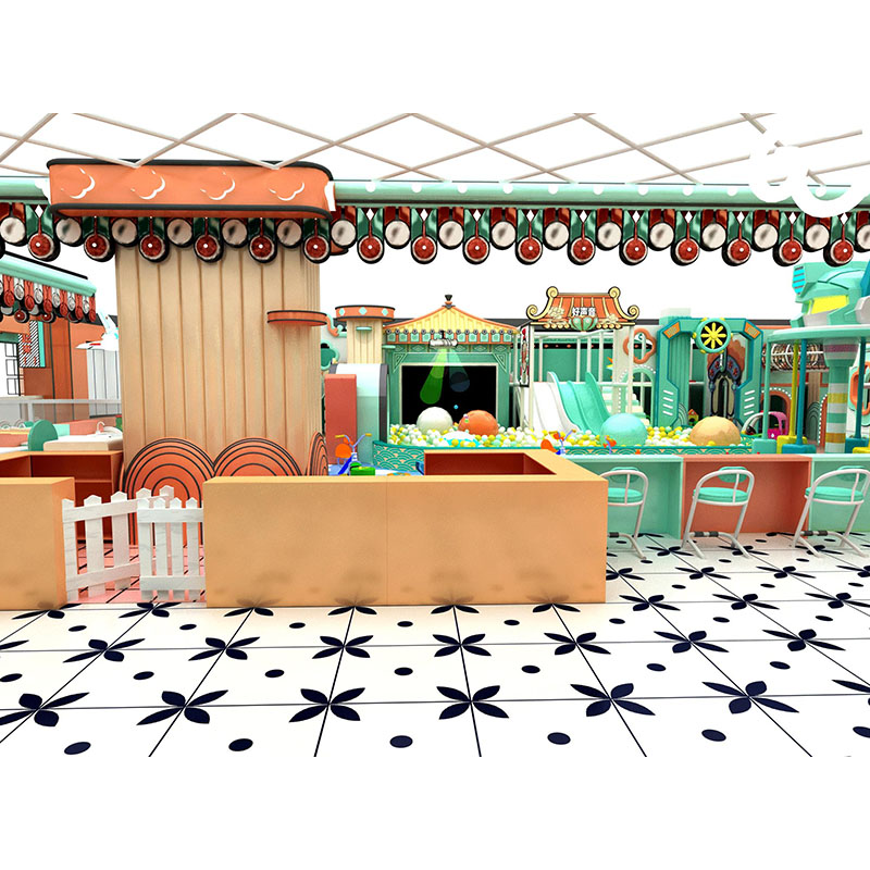 Casa de juegos infantil de interior comercial en oferta para niños a precio de fábrica - Product Image