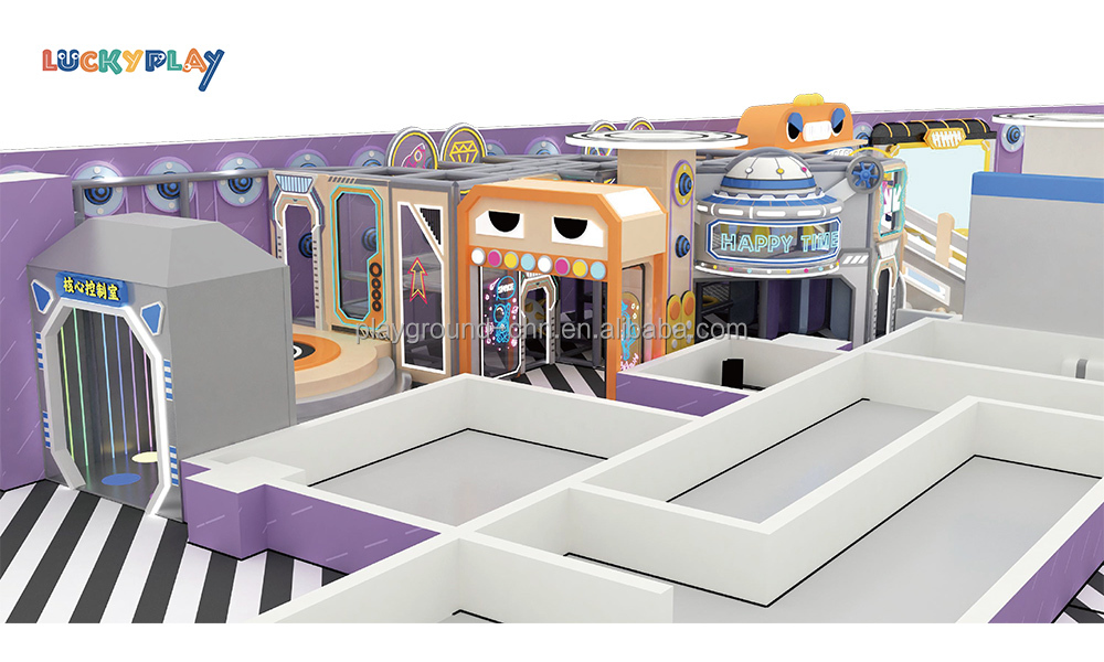 Equipo de cuero PU para parque infantil interior LUCKYPLAY con capacidad de 100-500 kg para entretenimiento familiar, hoteles y escuelas - Product Image