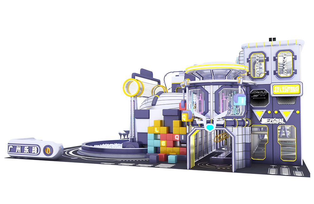 Equipo de parque infantil interior Maze Castle personalizado para niños y otros parques de diversión - Product Image