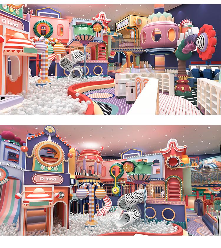 Parque infantil interior neutro comercial Parque infantil interior neutro comercial parque infantil comercial Little Tikes - Product Image