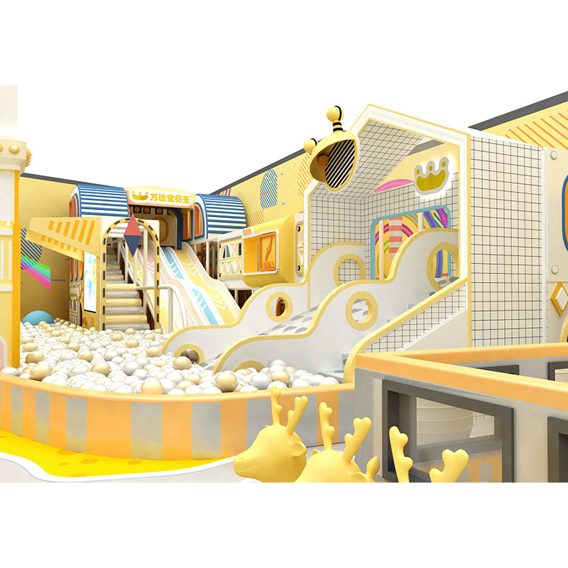 Parque infantil interior para niños estilo IP personalizado con juego blando y carrusel