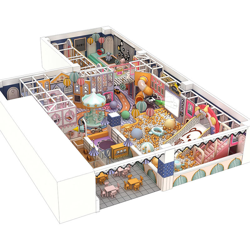 Proveedor verificado juegos suaves para parque de diversiones interior infantil, equipo de parque infantil interior con barco inflable