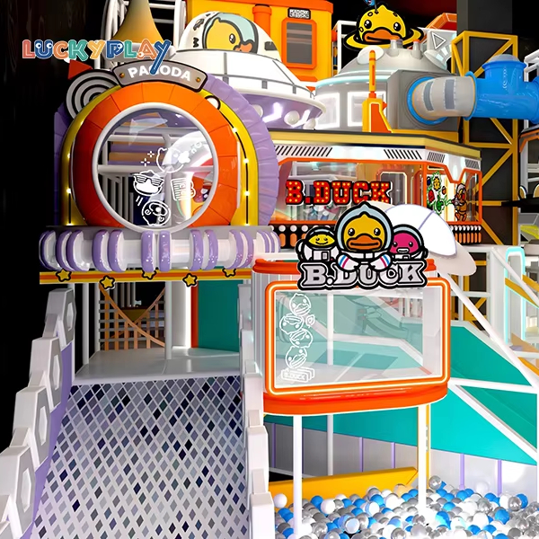Big Commercial Shopping Mall Center Play Area Space Indoor Playground Children's Soft Play for Kids
