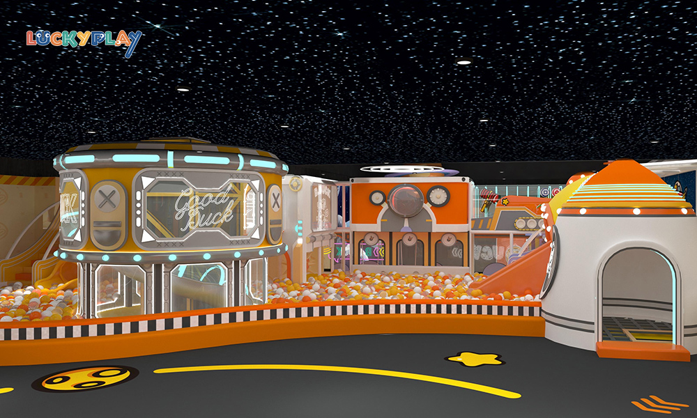 Big Commercial Shopping Mall Center Play Area Space Indoor Playground Children's Soft Play for Kids - Product Image