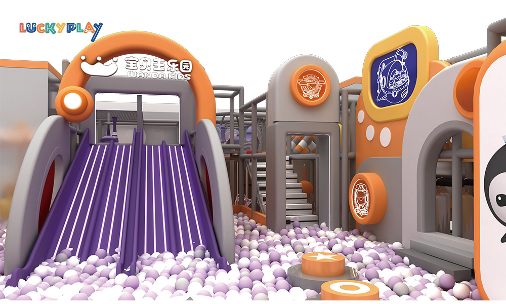 Business Adventure Park Custom Rope Course Children's Indoor Playground Equipment with Trampoline Park and Climbing Facilities - Product Image