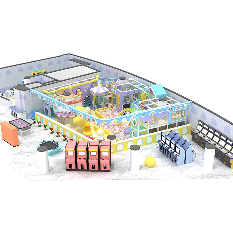 Business Plan Soft Modular Playground Slide Indoor Playground Mobile Amusement Park - Product Image