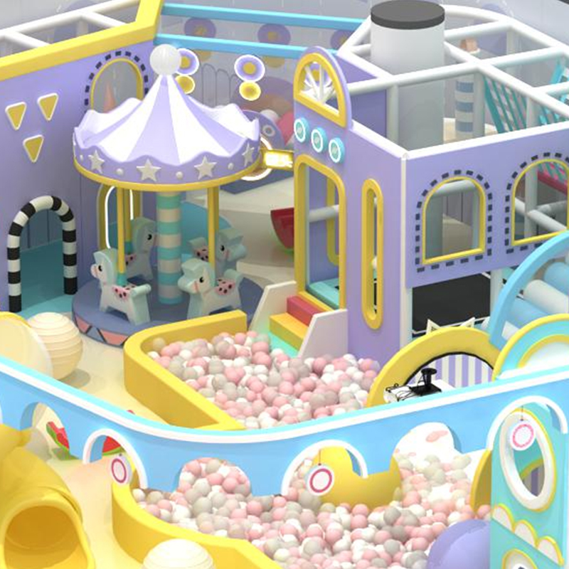 Business Plan Soft Modular Playground Slide Indoor Playground Mobile Amusement Park - Product Image