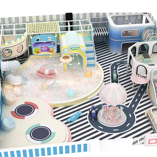 Commercial 200 Sqm Indoor Playgrounds Soft Play Indoor Nursery Playground Baby Ball Pool Area for Kids