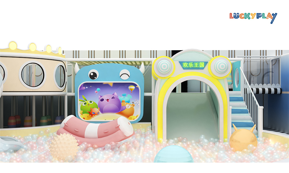 Commercial 200 Sqm Indoor Playgrounds Soft Play Indoor Nursery Playground Baby Ball Pool Area for Kids - Product Image