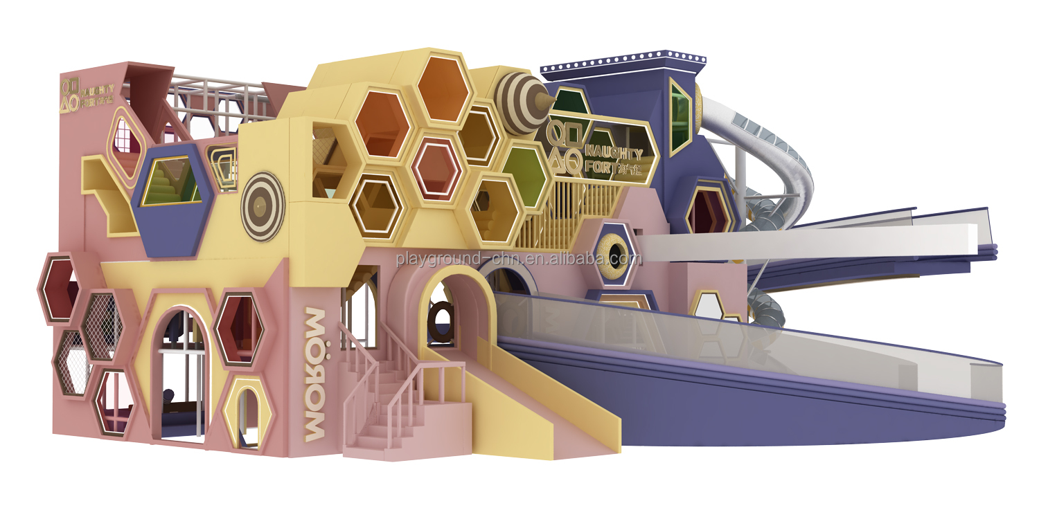 Commercial Design Indoor Playground Equipment for Kids Soft Play Indoor Hive Maze Sport Center - Product Image