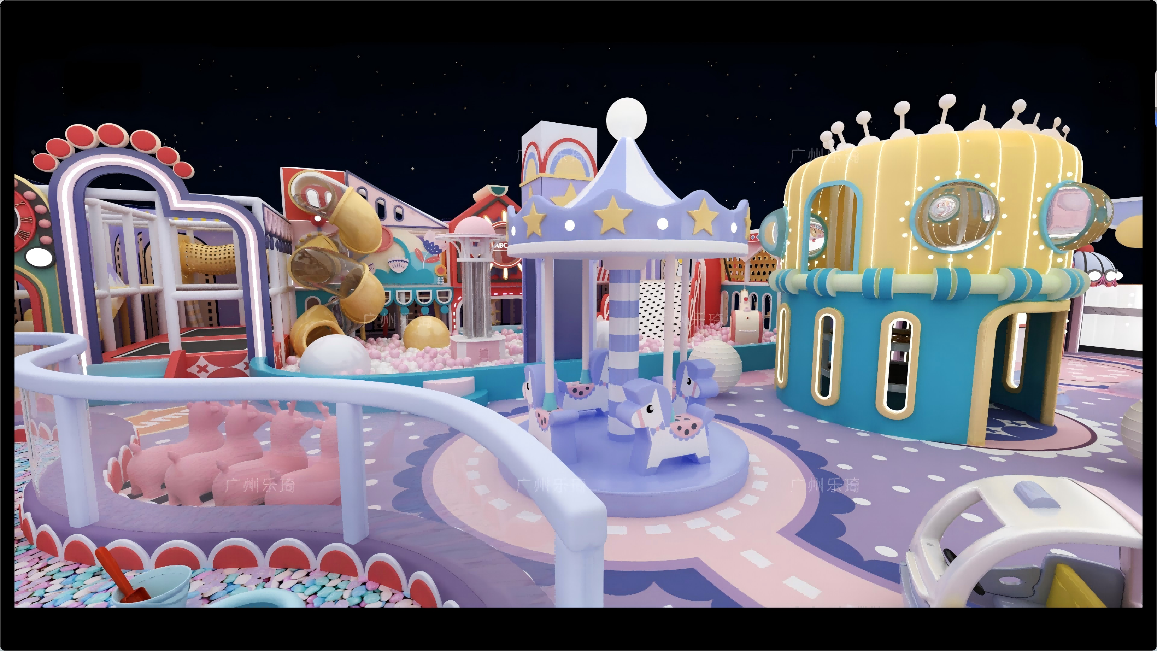 Commercial Indoor Playground Equipment for Shopping Mall Family Entertainment Center Investment Project - Product Image