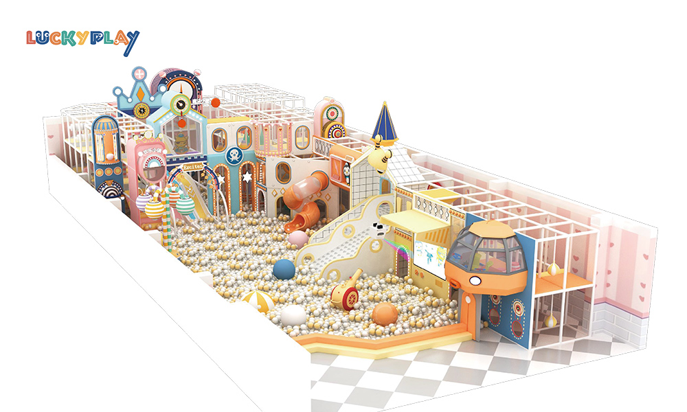 Commercial Nursery Kids Playground Indoor Soft Play Entertement Game Center Naughty Castle - Product Image