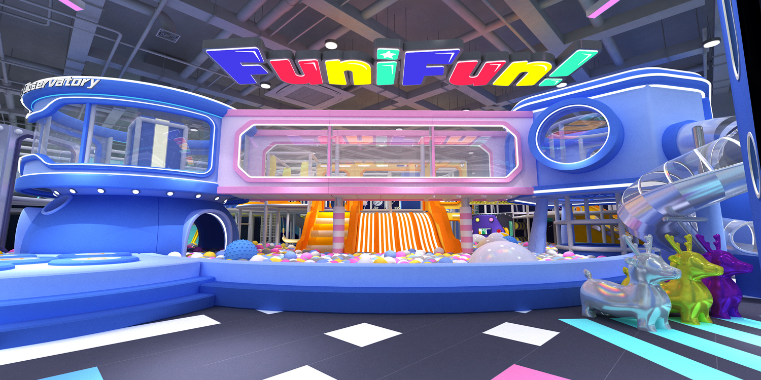 Custom Children Commercial Indoor Amusement Equipment Large Kids Indoor Playground for Shopping Mall - Product Image
