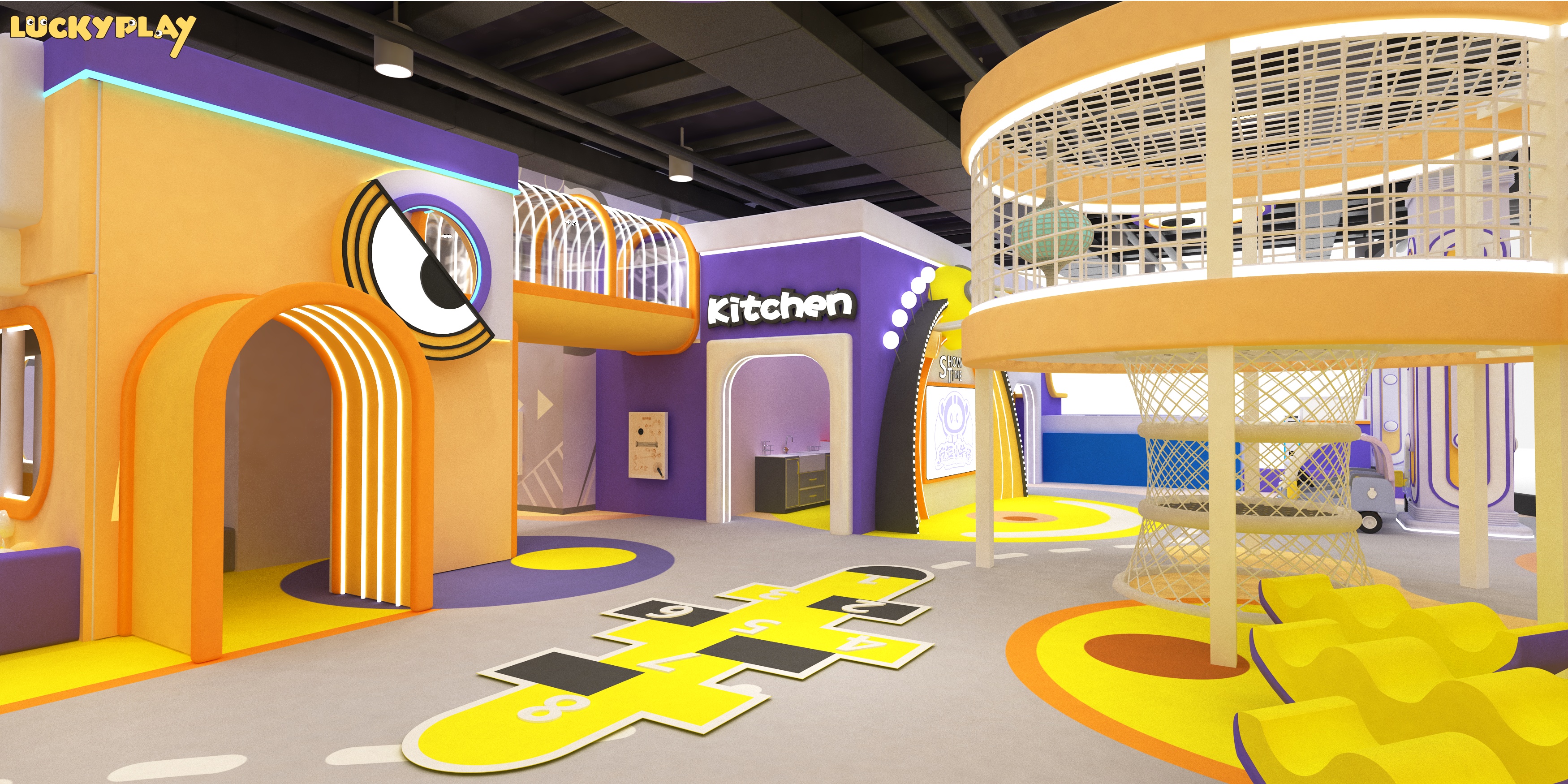 Custom Commercial Indoor Playground for Toddlers with Foam & Plastic Soft Play Ball Pool Mini Slides and Interactive Play Zones - Product Image
