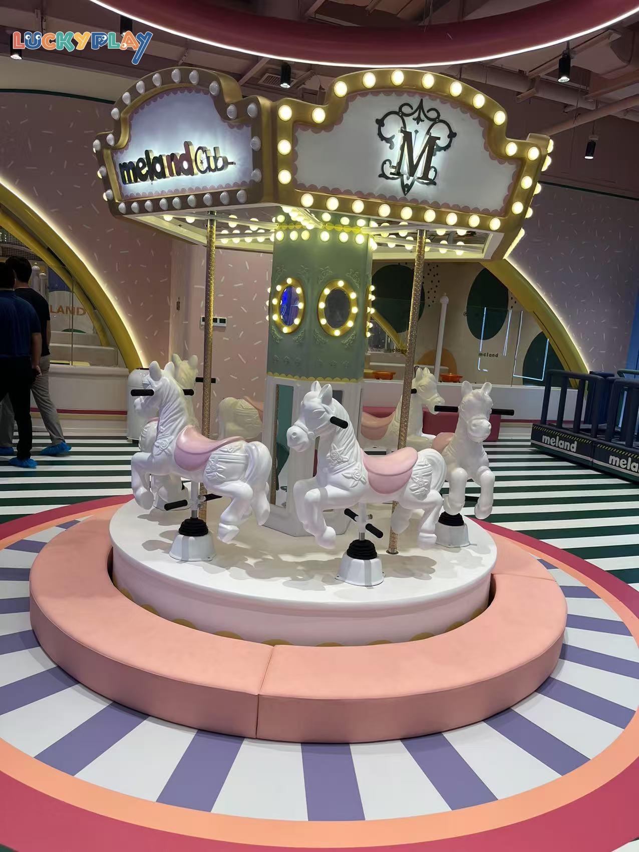 Custom Indoor Kids Playground Equipment Plastic Soft Play Maze Adventure Park with Large Slide for Shopping Malls OEM ODM - Product Image