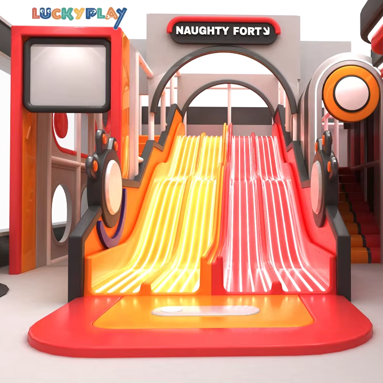 Custom Indoor Kids Playground With Soft Play Area and Climbing Games for Preschool and Mall Use