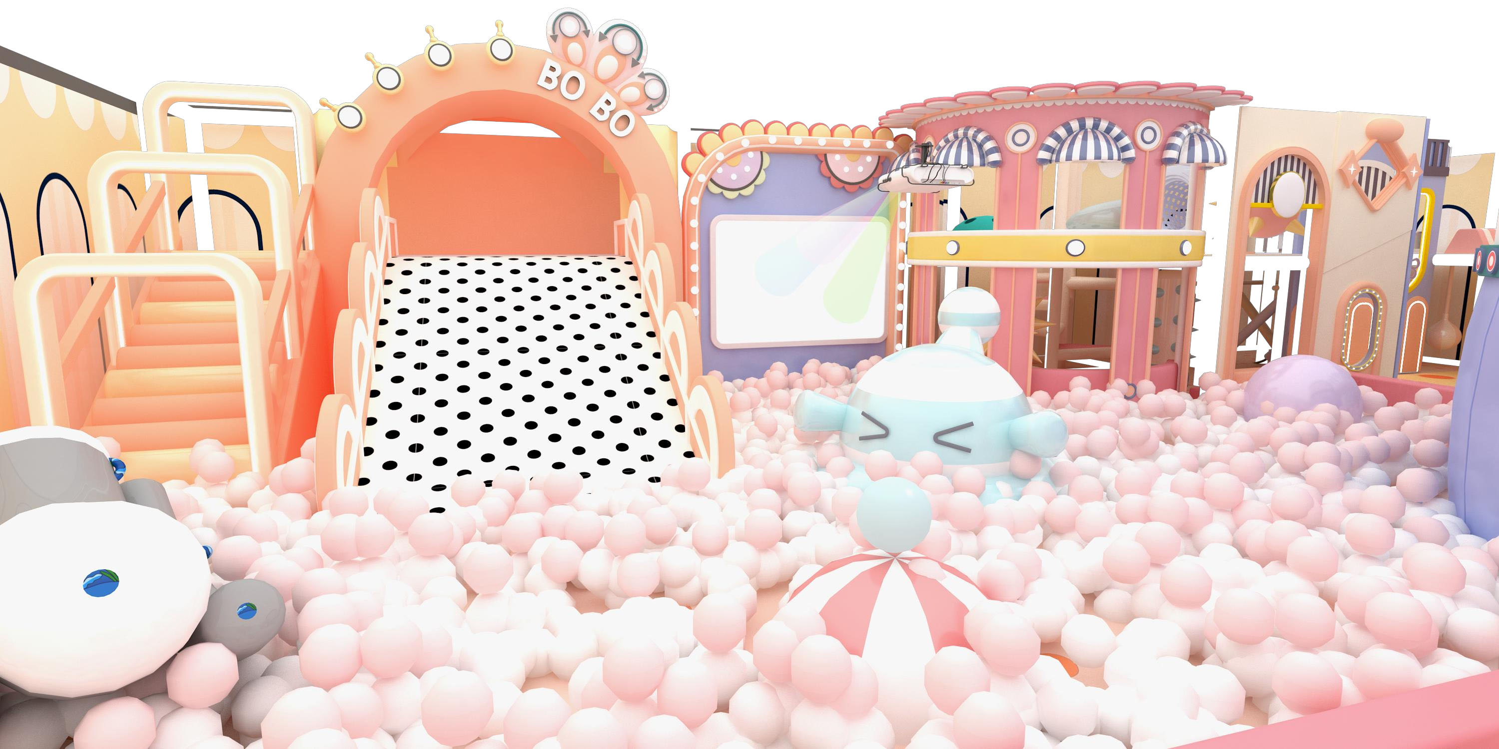 Eye Catching Style Indoor Playground Setup for Kids and Toddlers for Sale - Product Image