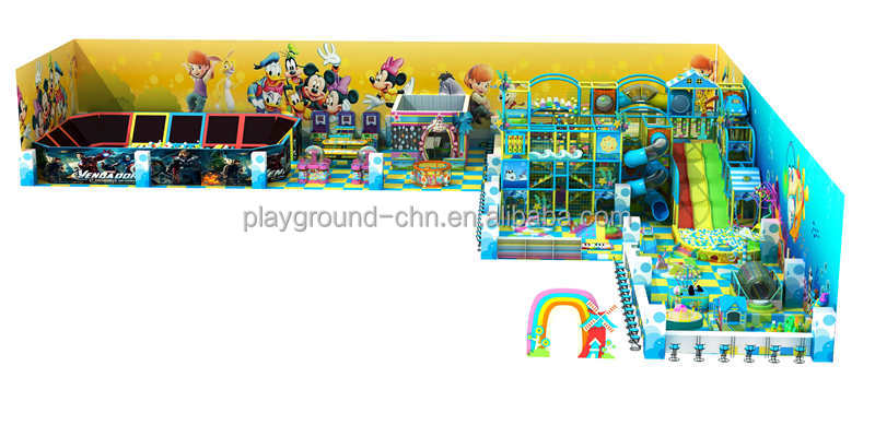 Factory Direct Hot Sale Wooden Soft Play Indoor Playground for Kids - Product Image