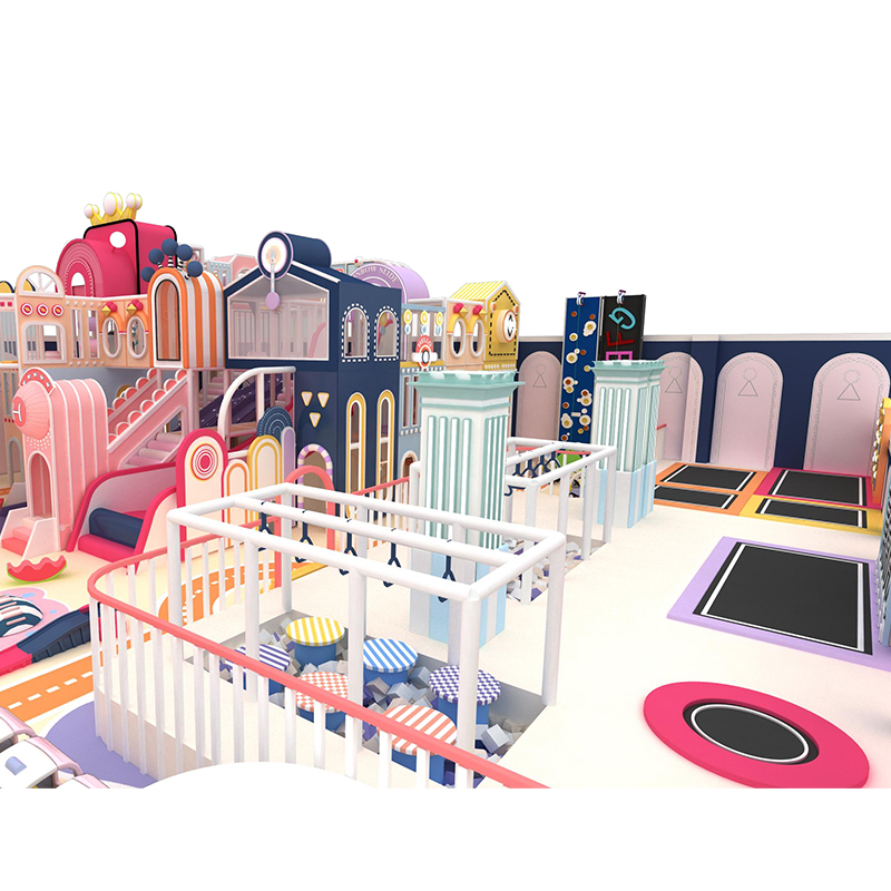 For Kids Indoor Playground Inflatable Park With Obstacle Course Sports Games Indoor Playground Inflatable Combo - Product Image