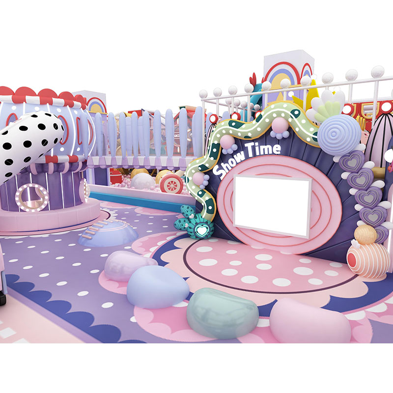 Guangzhou Custom Blue Dream Super Fun Climbing Kids Amusement Park Kids Playground Indoor - Product Image