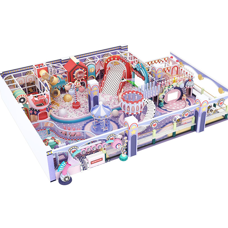 Guangzhou Custom Blue Dream Super Fun Climbing Kids Amusement Park Kids Playground Indoor - Product Image