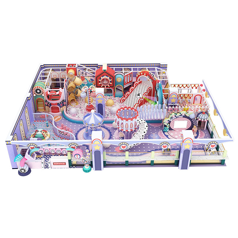 Guangzhou Custom Blue Dream Super Fun Climbing Kids Amusement Park Kids Playground Indoor - Product Image