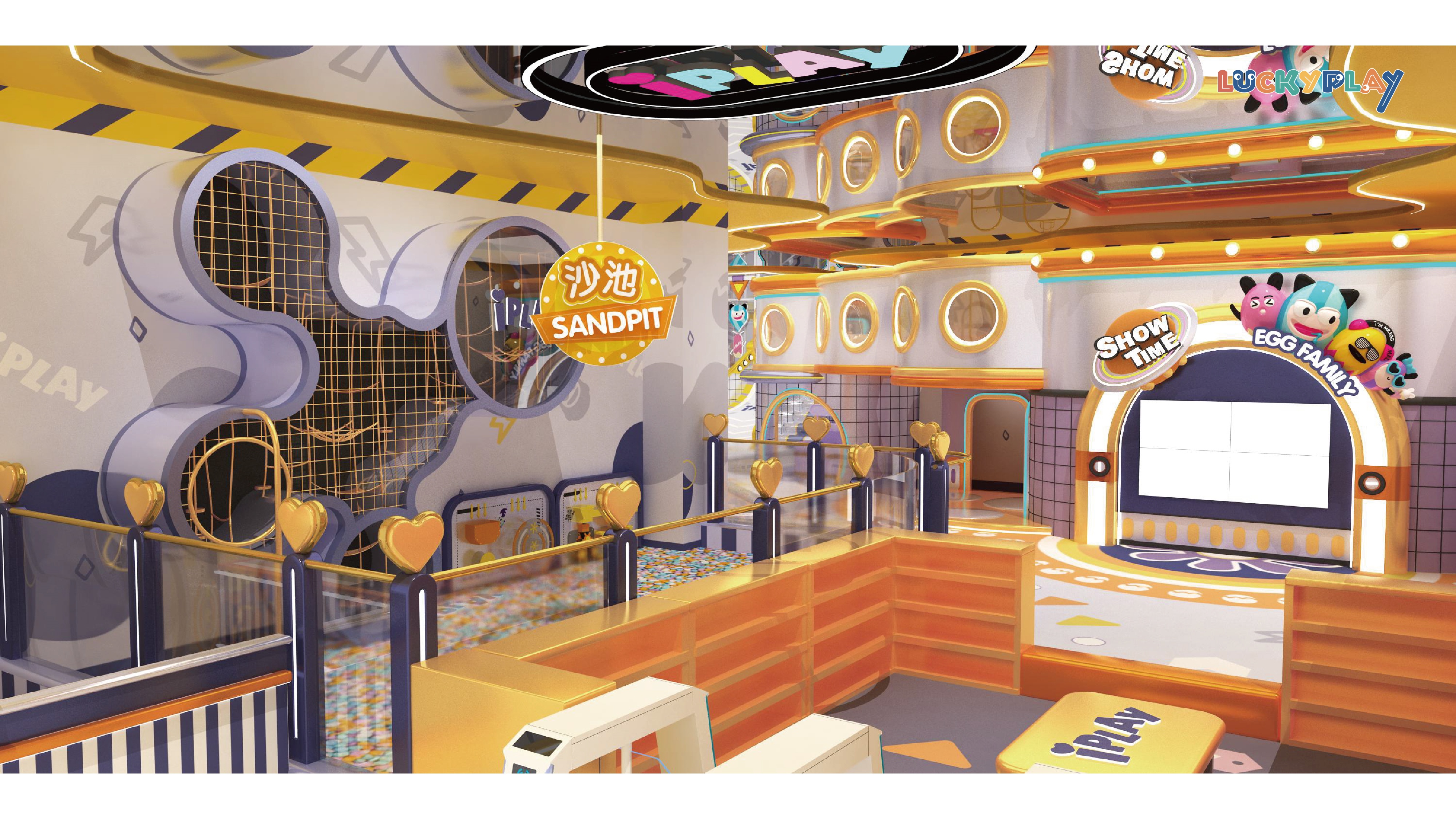 Guangzhou Factory Amusement Equipment Kid Jungle Gym Playhouse Indoor Game Indoor Sport Park Playground - Product Image