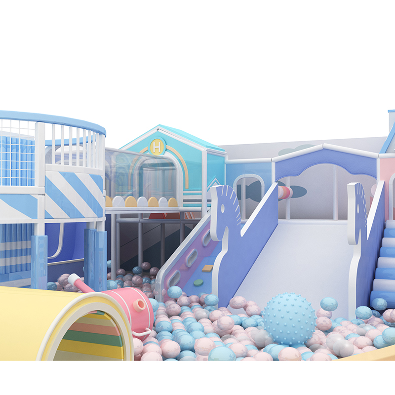 Indoor Amusement Equipment Children Indoor Playground Kitchen Sets Toys Pretend Play Amusement Park