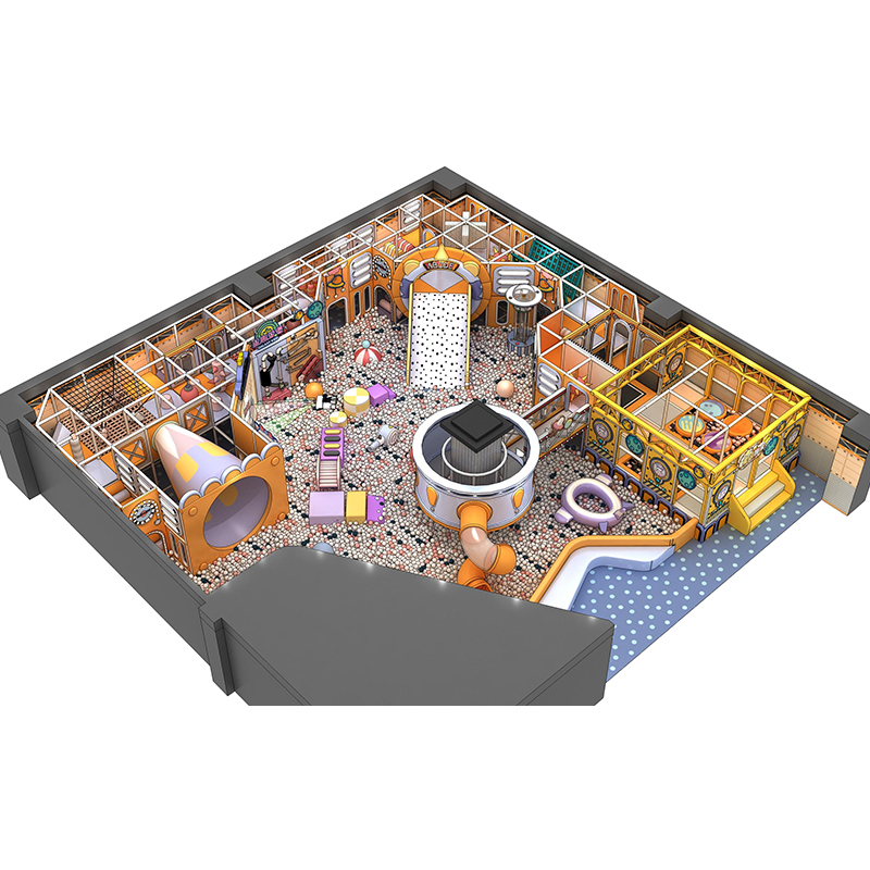 Kids Games Plastic Soft Play Area Children Indoor Playground Equipment Ball Play Pit Soft Playground - Product Image