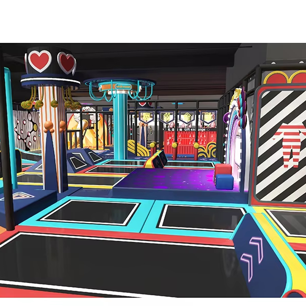 Large Software Adventure Children's Play Shopping Center Indoor Playground Bounce House Bubble House Plastic Commercial Use