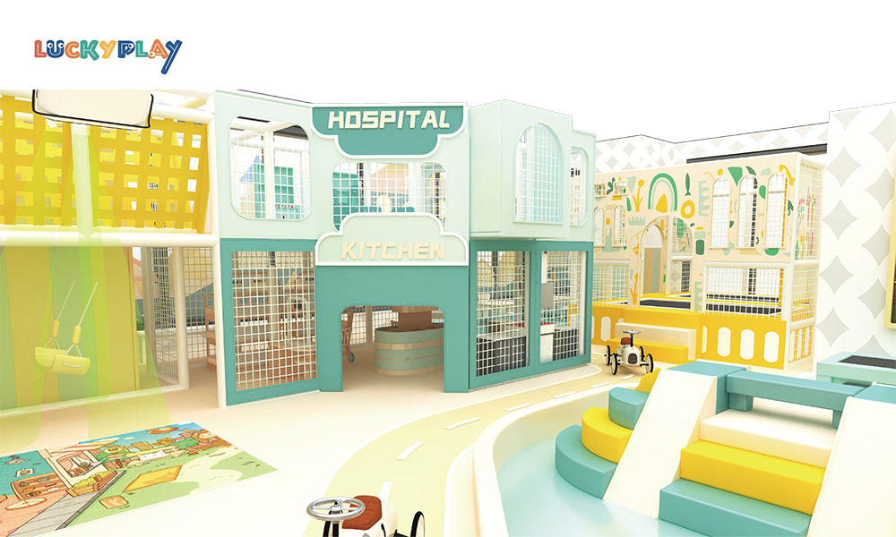 Malaysia Commercial Indoor Playground Children's Soft Play for Kids Shopping Mall Center Play Area - Product Image