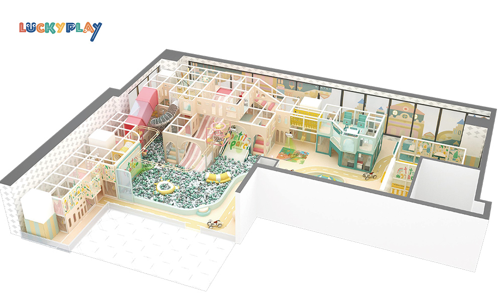 Malaysia Commercial Indoor Playground Children's Soft Play for Kids Shopping Mall Center Play Area - Product Image