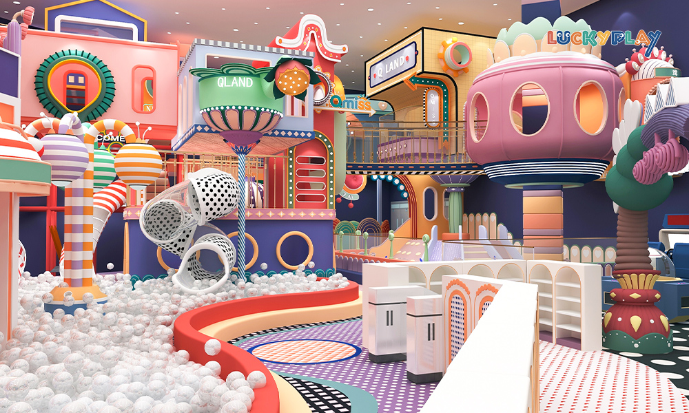 Profitable Parent Child Commercial Indoor Playground Custom Design Fun Zone - Product Image