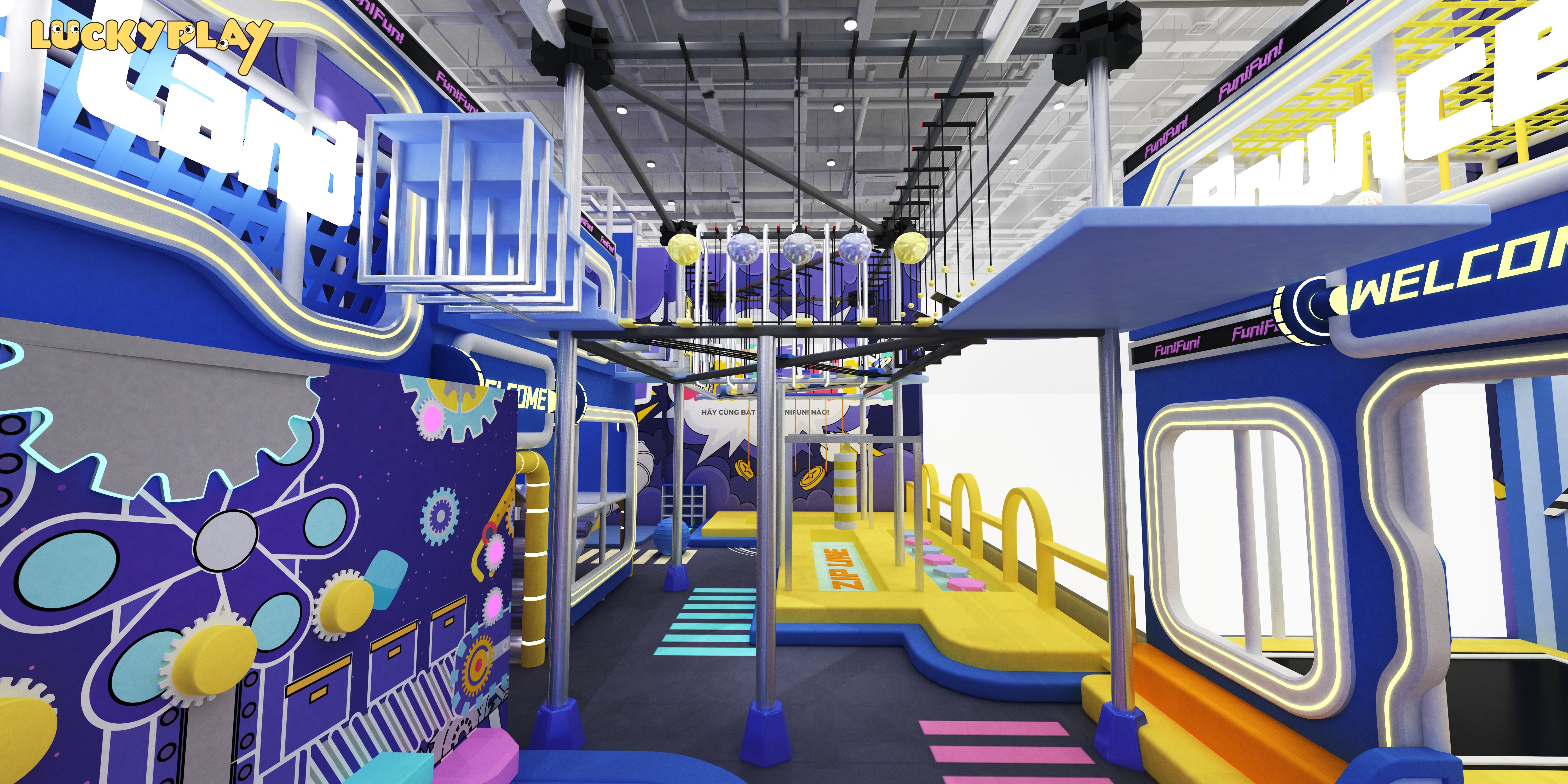 Soft Playground Children Amusement Indoor Playground Equipment Indoor Playground Adventure Parks Indoor - Product Image