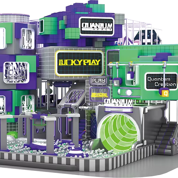 Коммерческое интерактивное игровое оборудование для детской крытой игровой площадки с мягкими игровыми элементами
