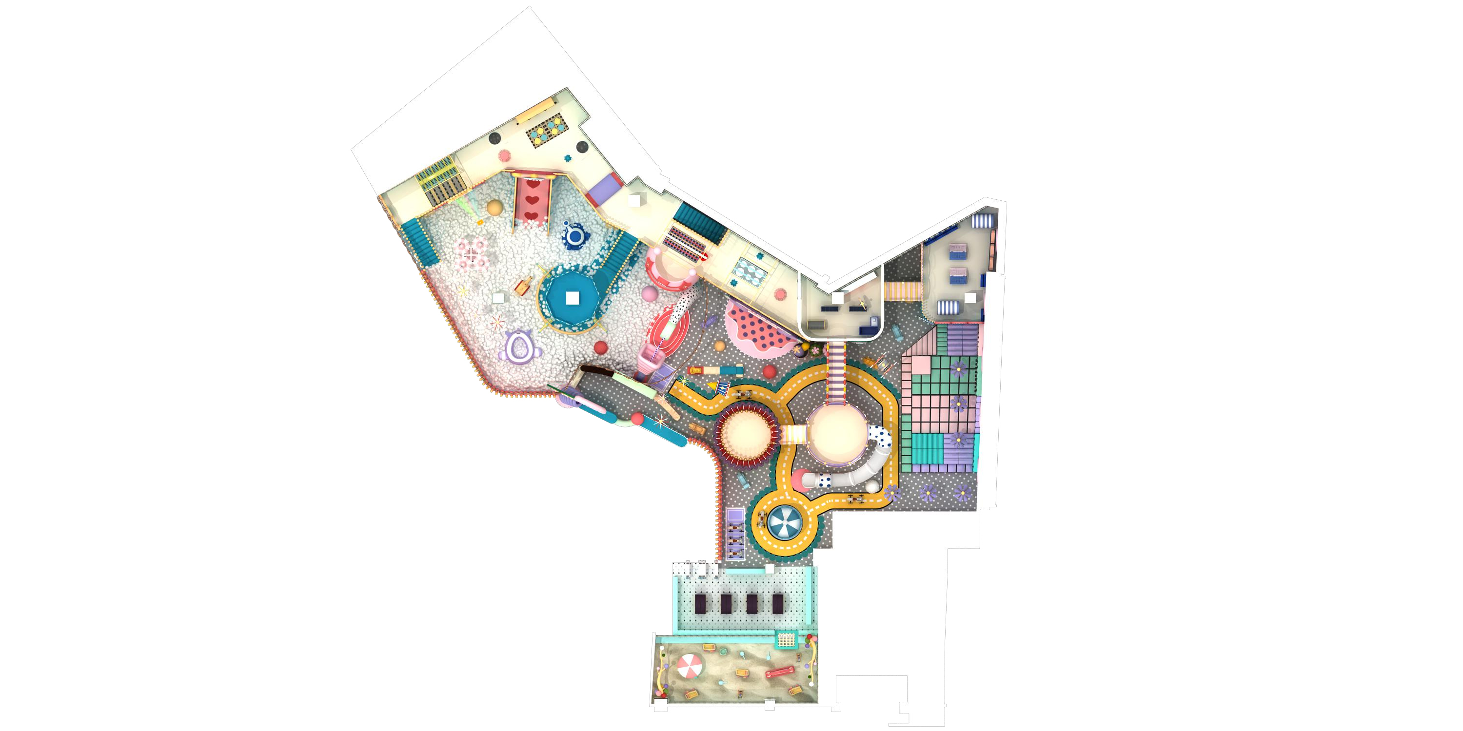 优质儿童软体游乐设施 恶作剧城堡儿童玩具室内乐园待售 - Product Image