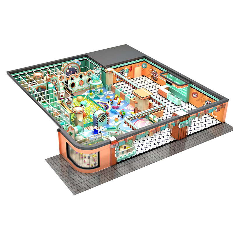 热销儿童室内游戏屋商业室内儿童游乐场工厂价 - Product Image